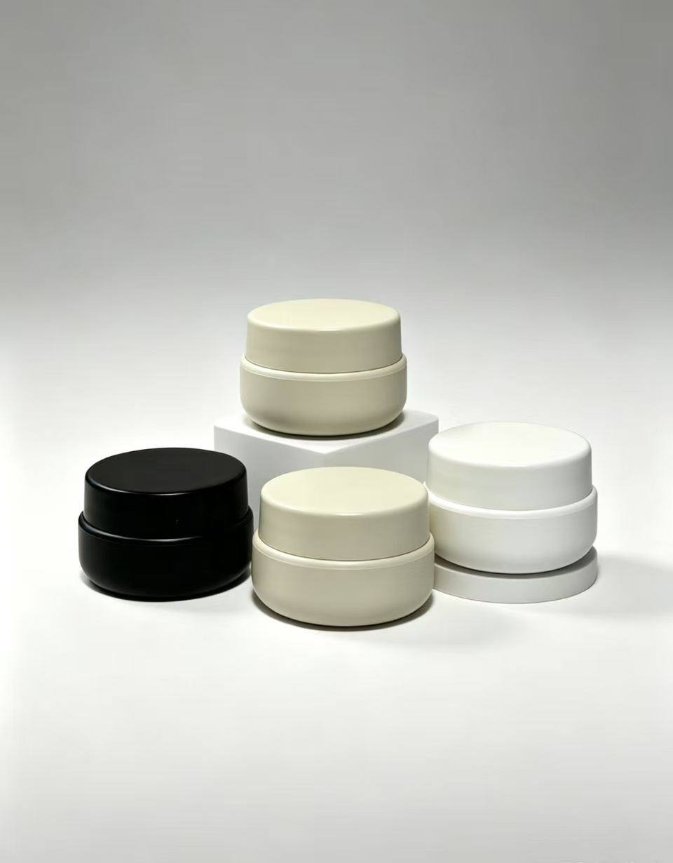 3g thick wall glass gel polish jar OEM wholesale UV gel packaging China factory