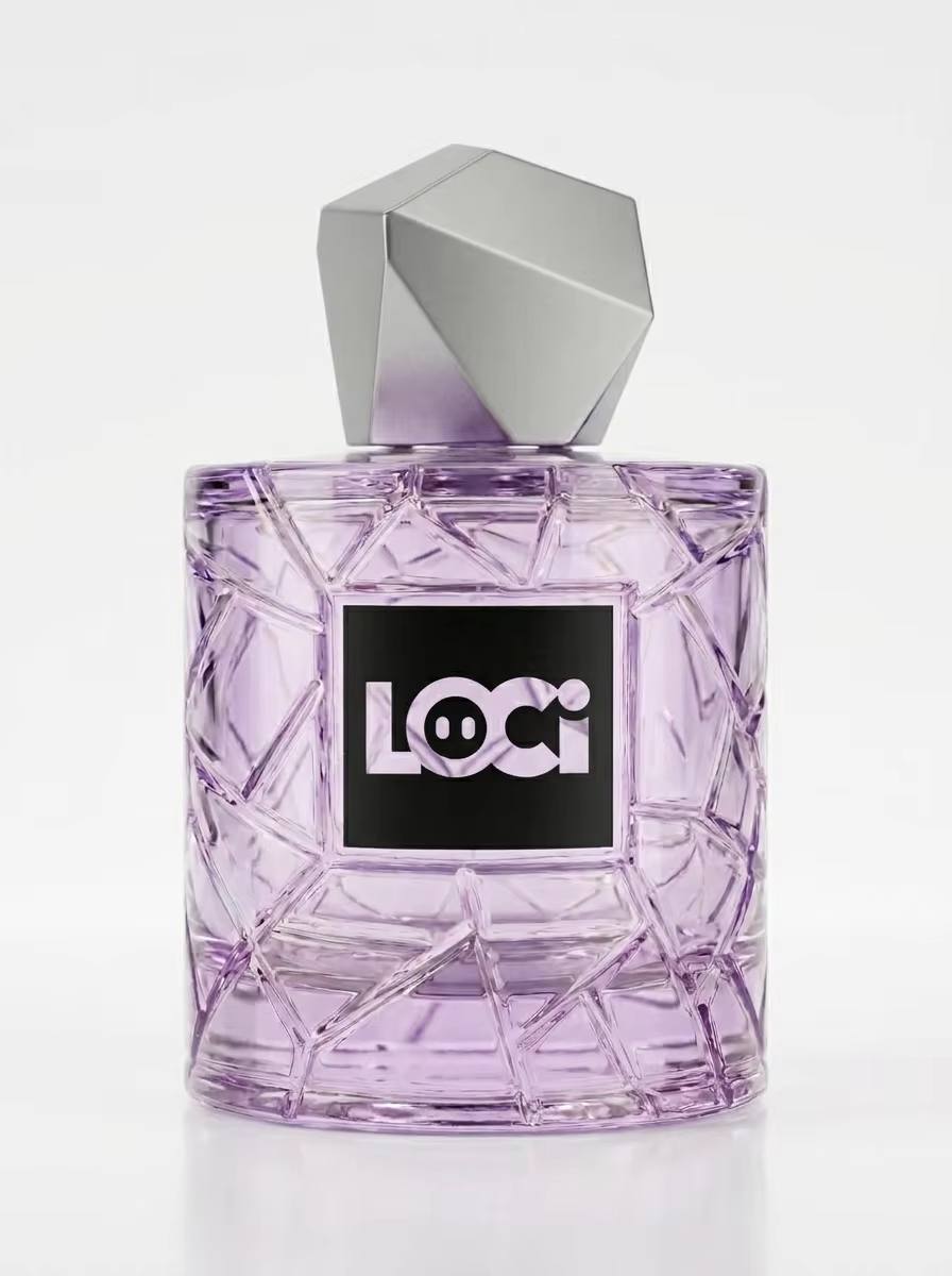 Glacier Cut Perfume Flacon