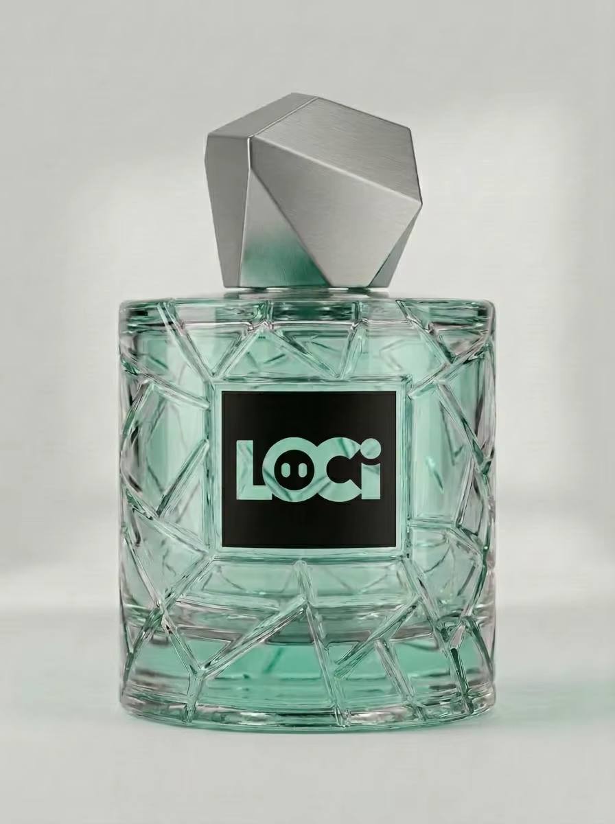 Glacier Cut Perfume Flacon