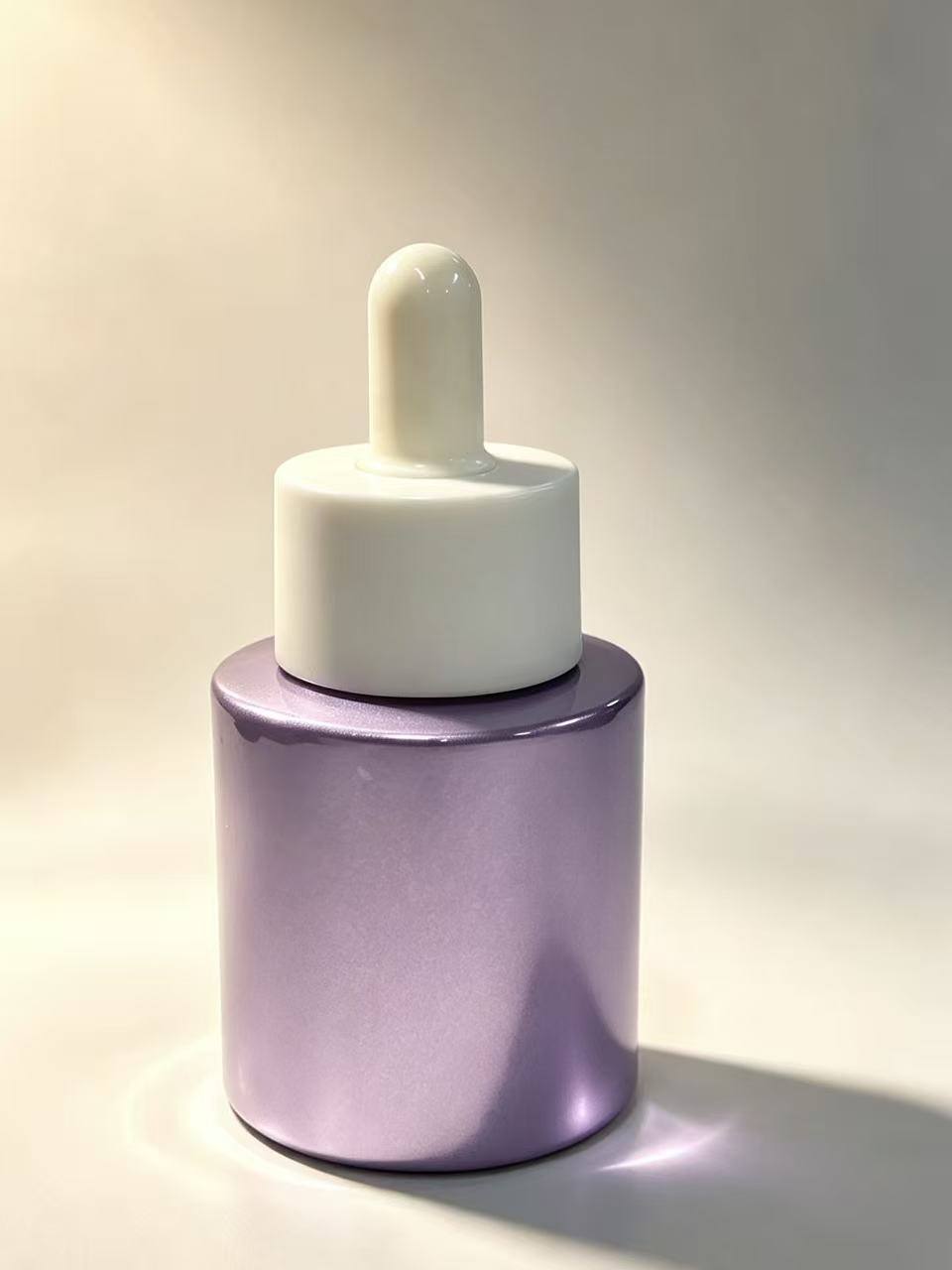 30ml slim glass serum dropper bottle wholesale OEM skincare China factory tall profile