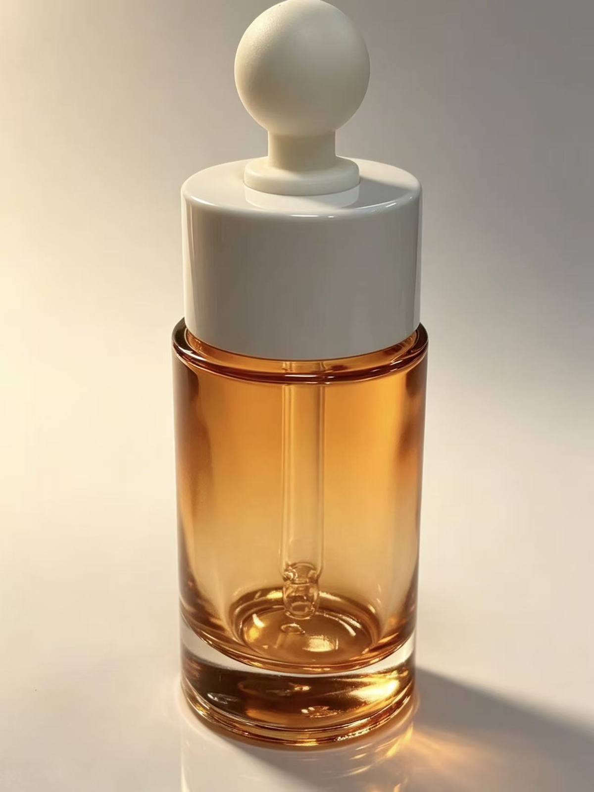 60ml square glass serum bottle wholesale OEM skincare packaging China factory pump dropper